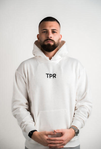 TPR®️ Unisex Hoodie White